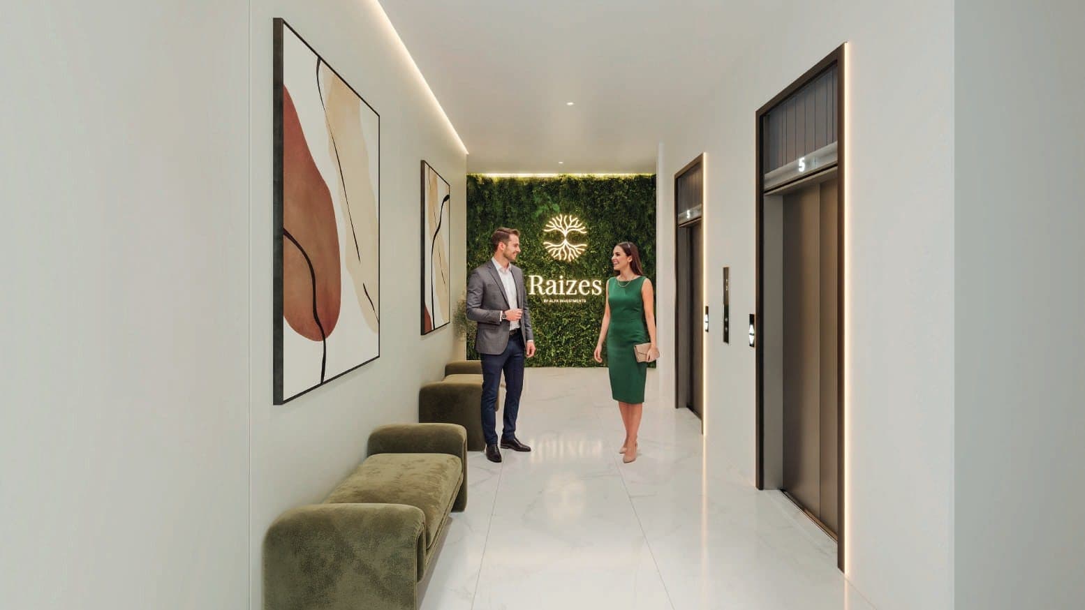 Lobby do edifício